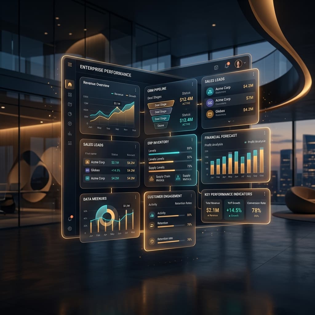 Custom CRM & ERP Portal Development: 2026 Guide