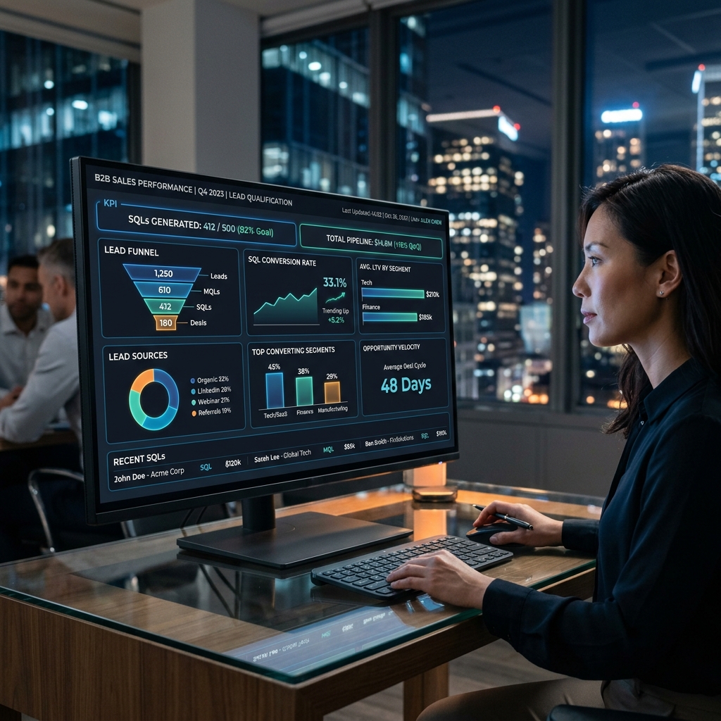 The Psychology of B2B Web Design: Building Irrefutable Trust Above the Fold visual asset hero image