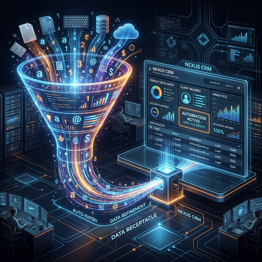 The Hidden Costs of Manual Data Entry in Salesforce and HubSpot visual asset hero image
