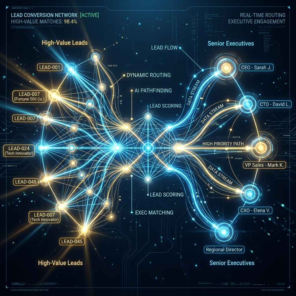 Intelligent Lead Routing: Connecting High-Net-Worth Buyers to Senior Closers visual asset hero image