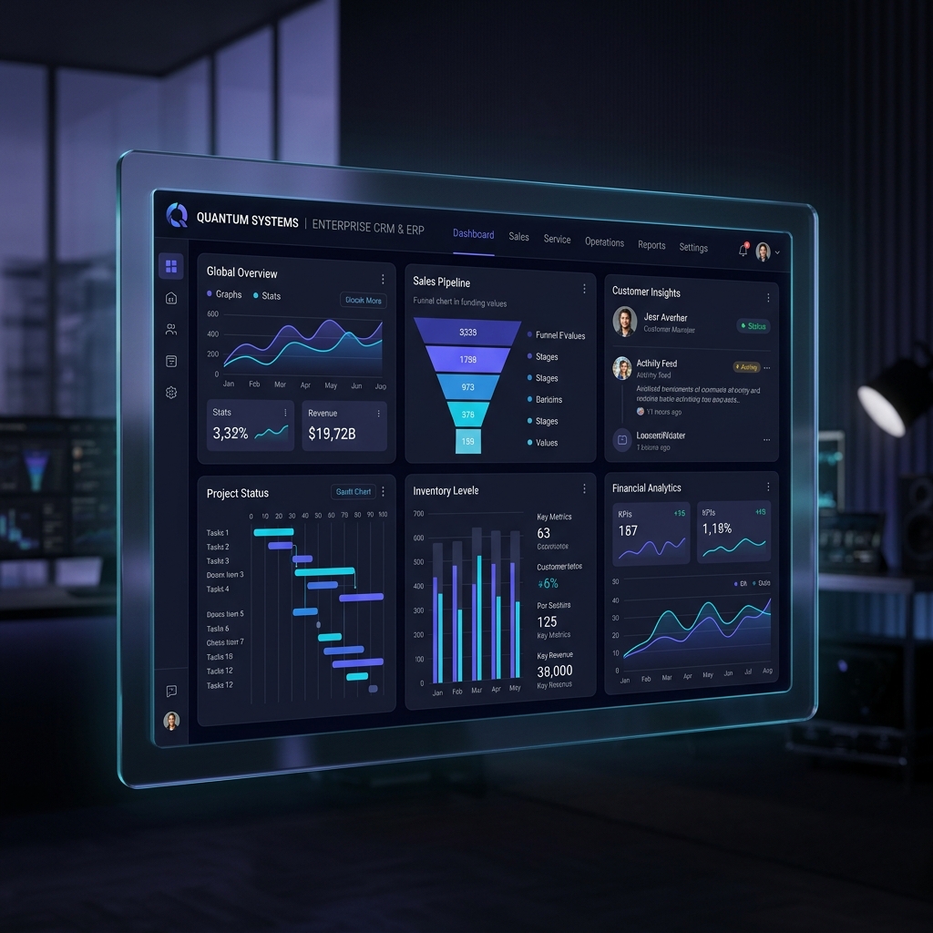 CRM & ERP Portals